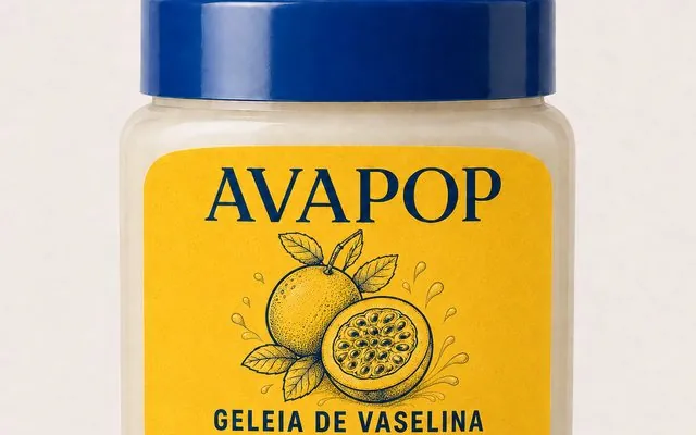 Pote de Geleia de Vaselina Avapop