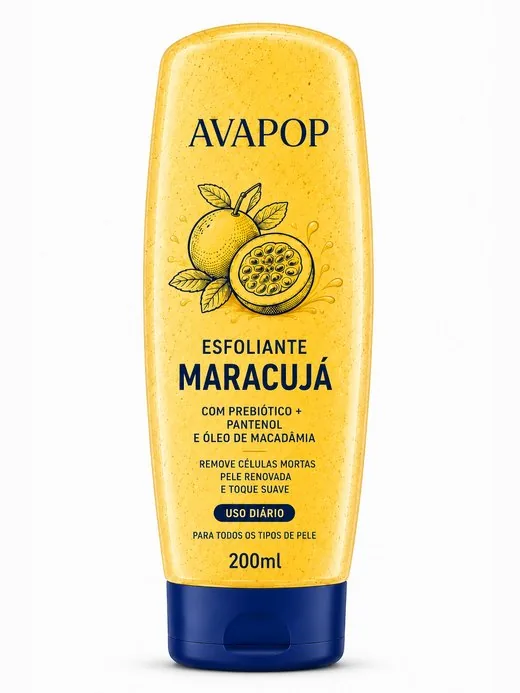 Esfoliante Corpo e Rosto Maracujá