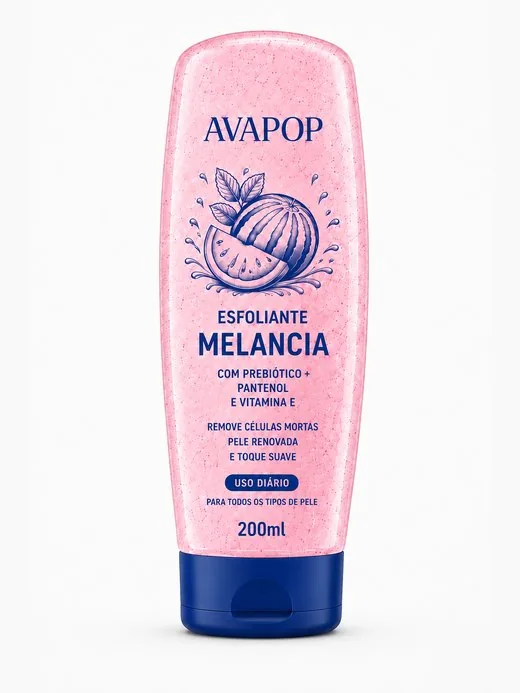 Esfoliante Corpo e Rosto Melancia