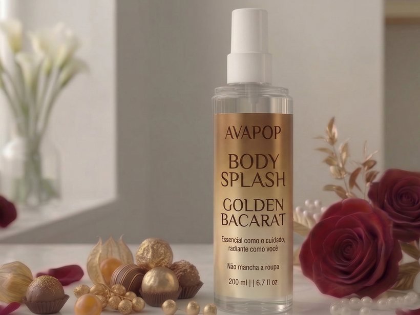 Body Splash Avapop Golden Bacarat
