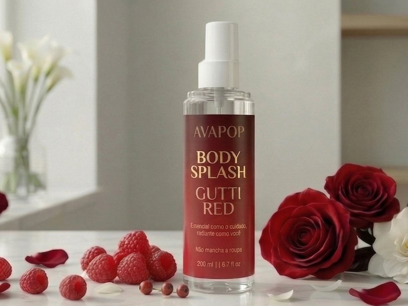 Body Splash Avapop Gutti Red