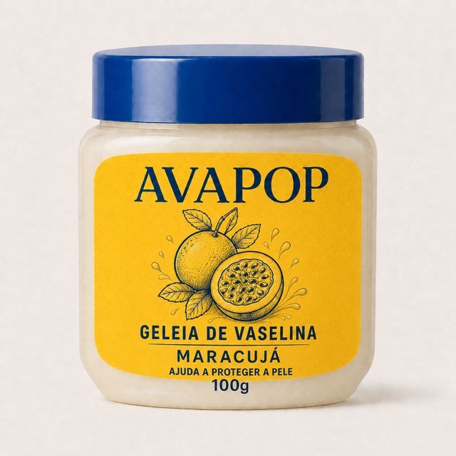 Geleia de Vaselina Avapop Maracujá