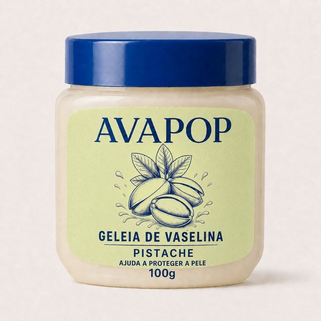Geleia de Vaselina Avapop Pistache
